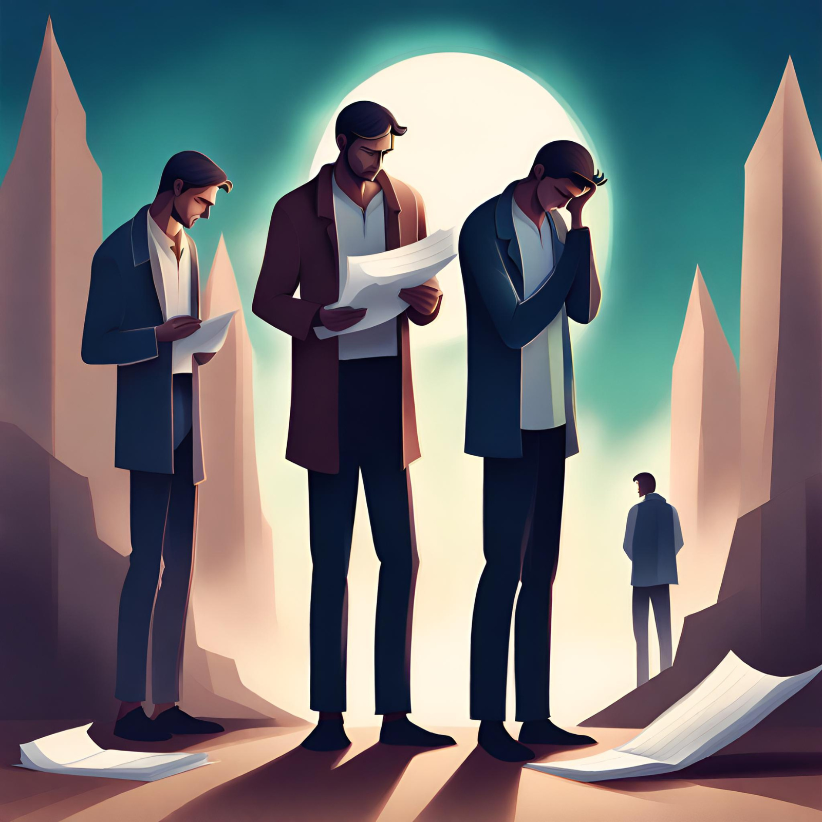 Team accountability illustration for improving timesheet consistency