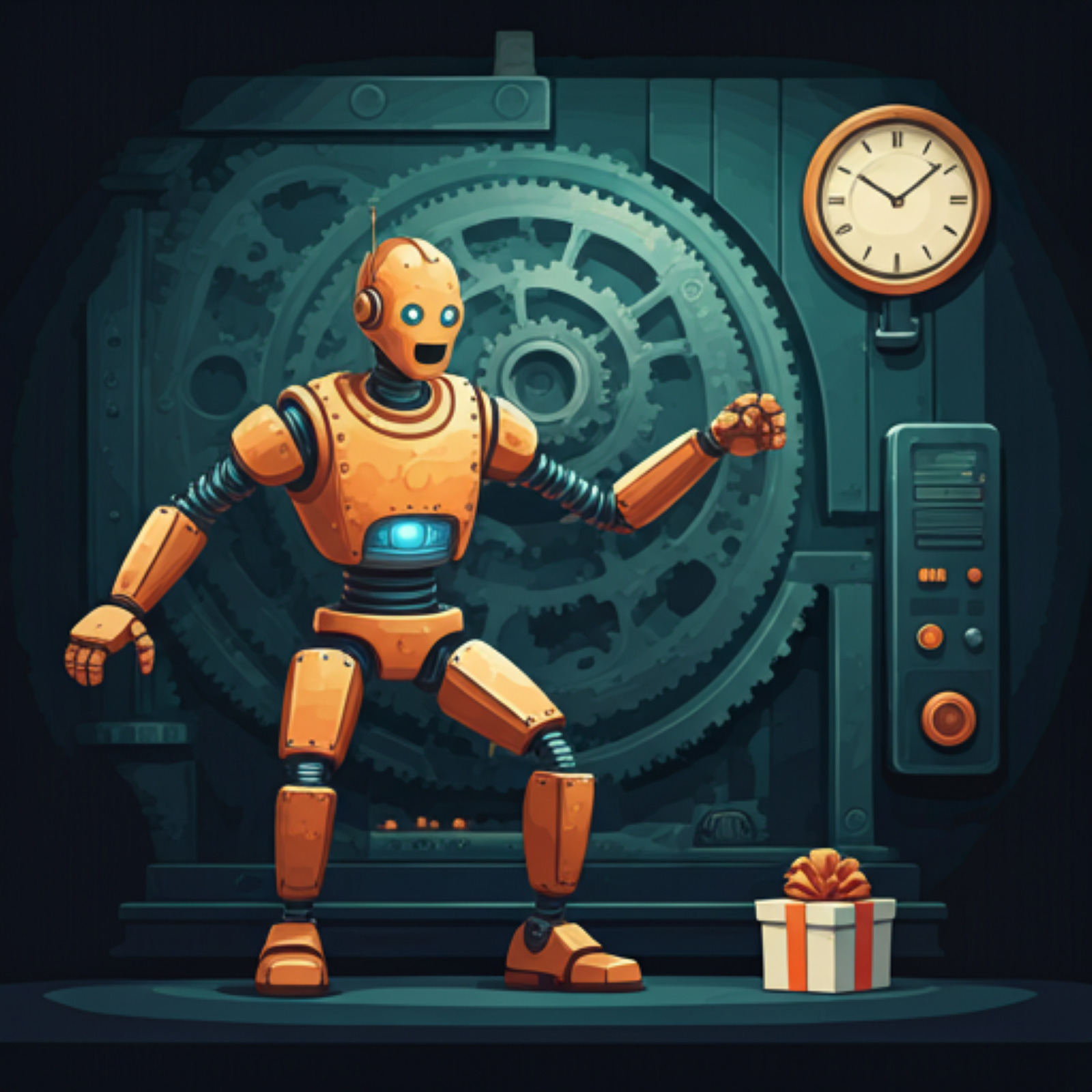 SubmitYourTime workflow illustration showing time submission and reward tracking